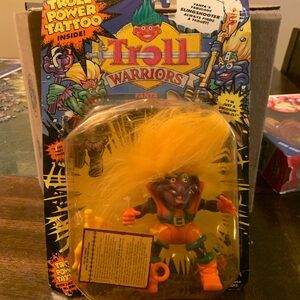 Fanta The Rascal 4” Tyco Troll Warrior Troll‎ Doll NIP sling shooter tattoo